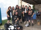 The band with John Cavaliere & Hanny Mohamed from Black Majesty